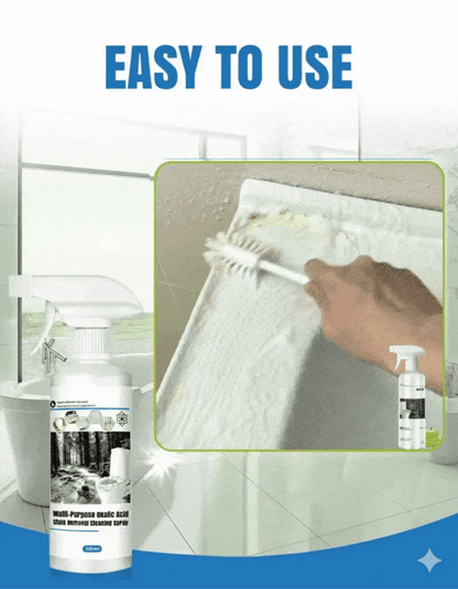 Multi-Purpose Stain Remover Spray with Oxalic Acid | 300ML, Limited Time: Buy 1 Get 1 Free