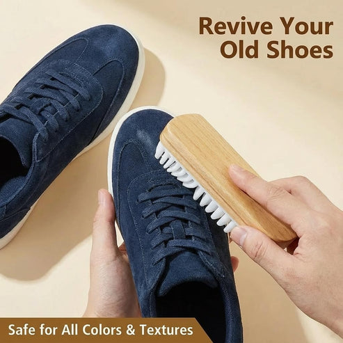 SuedeRevive Pro™ Premium Suede & Nubuck Cleaning Brush