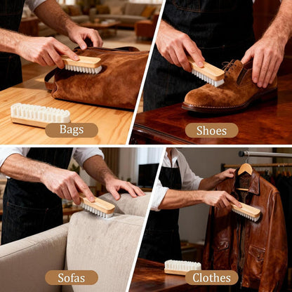 SuedeRevive Pro™ Premium Suede & Nubuck Cleaning Brush
