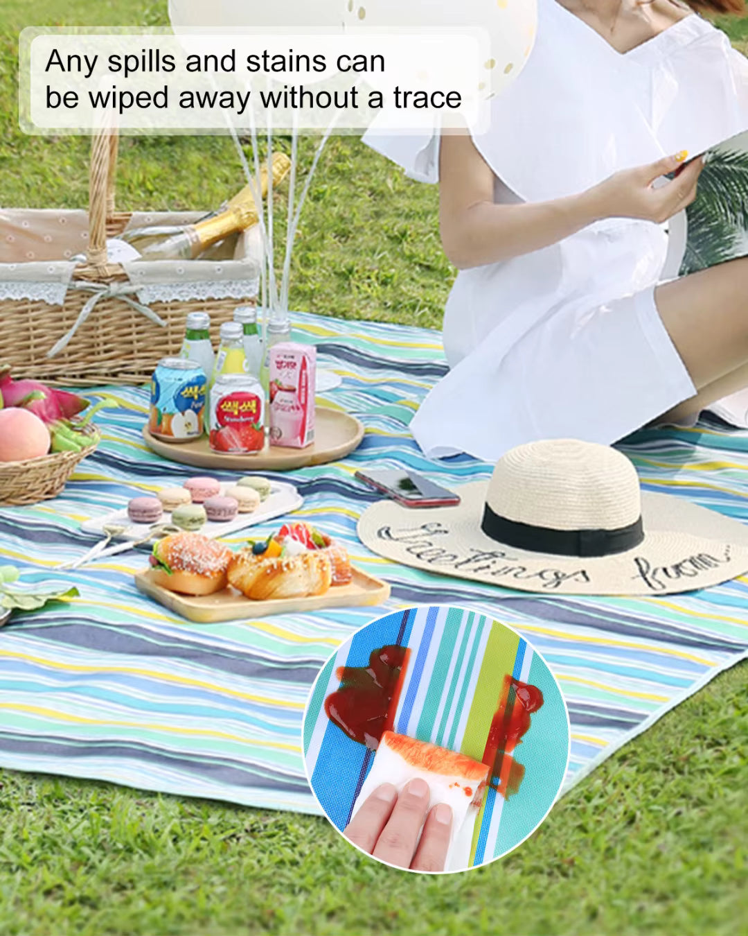 Fabby™ All-Purpose Outdoor Mat – Foldable, Easy-to-Clean & Sandproof