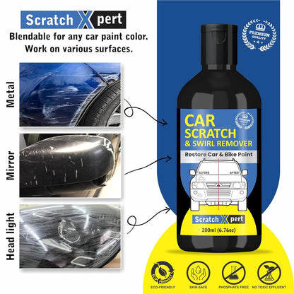 ScratchXpert Car Scratch Removal Cream - Restores Your Car Shine Instantly - Buy 1 Get 1 Free