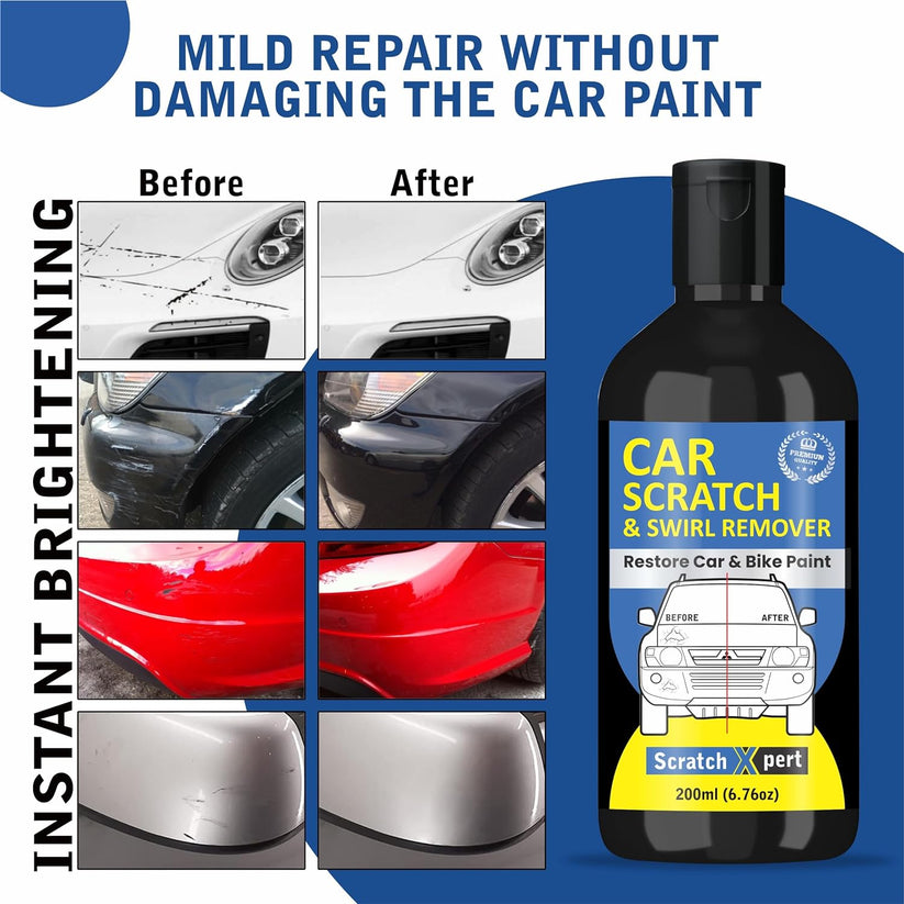 ScratchXpert Car Scratch Removal Cream - Restores Your Car Shine Instantly - Buy 1 Get 1 Free