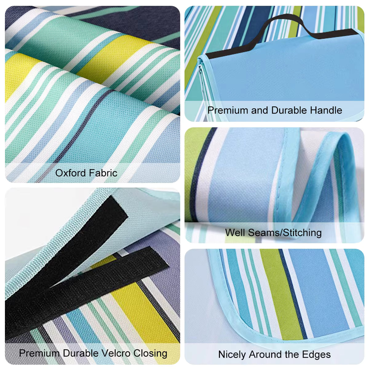 Fabby™ All-Purpose Outdoor Mat – Foldable, Easy-to-Clean & Sandproof