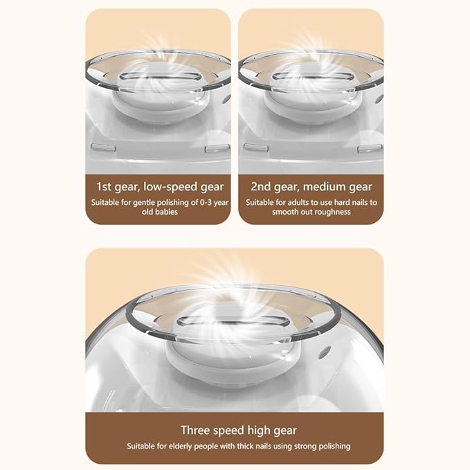 SafeGlide Pro™ Electric Nail Trimmer