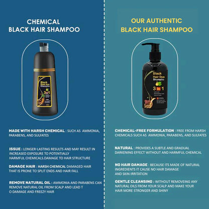 BlackHerbal Pro™ - The Orignal Hair Dye Shampoo ( Buy 1 Get 1 Free )