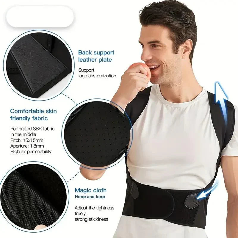 PostureFlex | Corrects Posture and Relieves Back Pain | For Men & Women