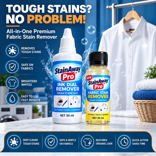 StainAway Pro™ - All in One Premium Fabric Stain Remover ( Buy 1 Get 1 Free - Offer for today only!)