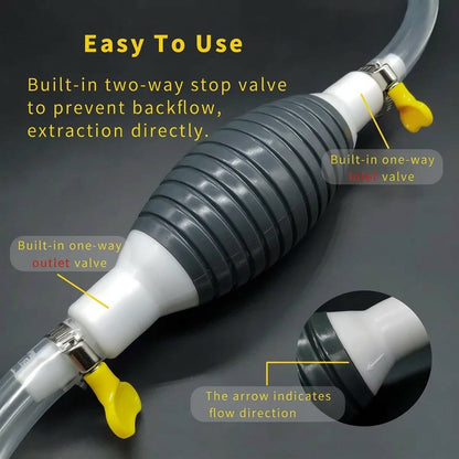Water And Oil Transfer Pump for Car Bike Garage & Emergency Use